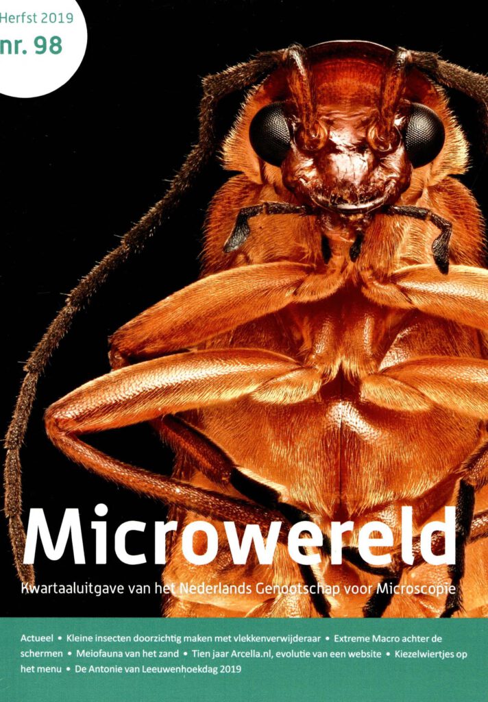 Cover van tijdschrift Microwereld No 98 uit 2019