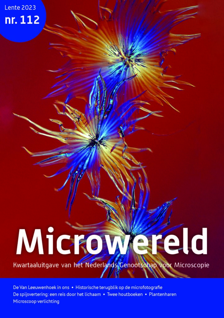 Cover van tijdschrift Microwereld No 112 uit 2023