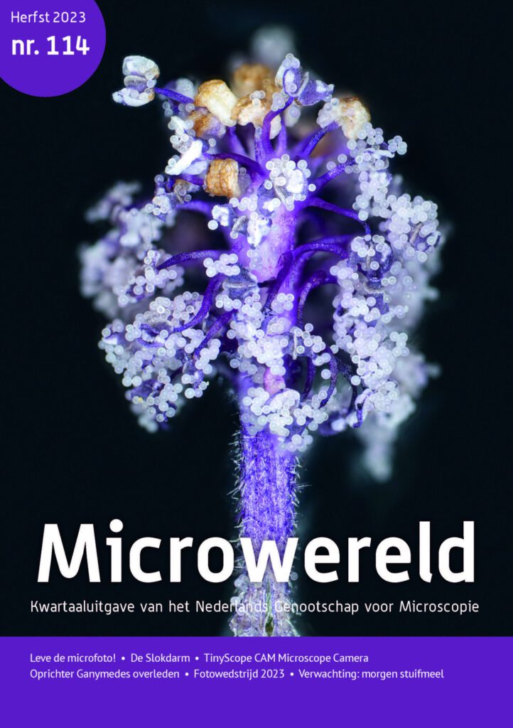 Cover van tijdschrift Microwereld No 114 uit 2023