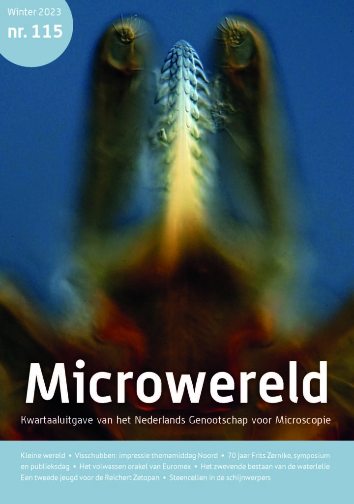 Cover van tijdschrift Microwereld No 115 uit 2023